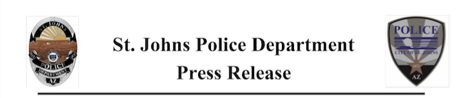 Daycare worker arrested for child sex crimes - press release masthead St. Johns Police Dept
